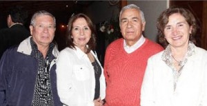 Ricardo Alcaíno, Sandra Trincado, Mario Abarca y María Elena Peña